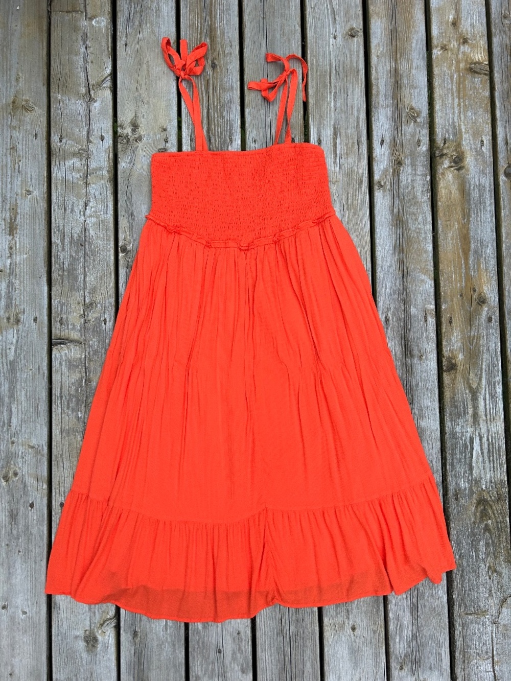 Torrid ⎸ Smocked Tiered Midi Dress